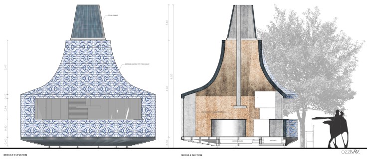 04. Módulo_Elevation_Section_©cezark